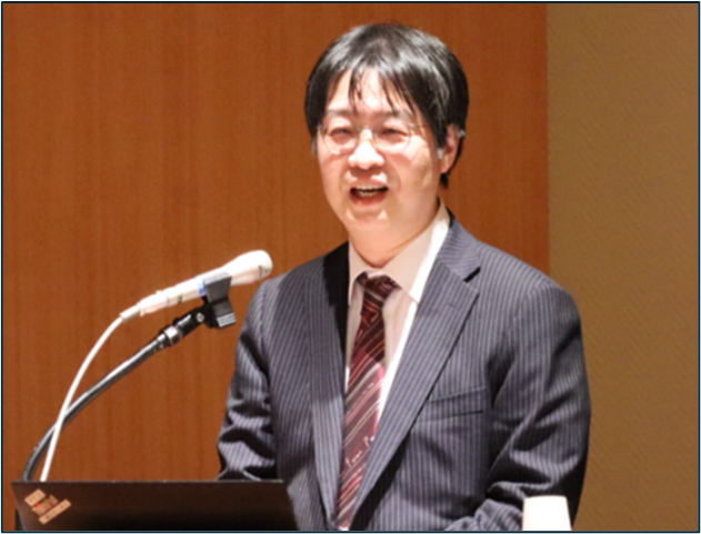 令和５年度機能強化会議にて、京都橘大学阪本副学長が事例発表をしている。