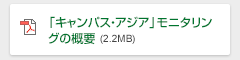 「キャンパス・アジア」モニタリングの概要（2.2MB）